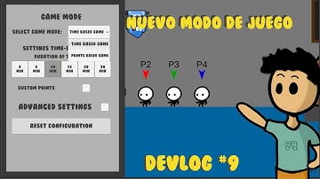 NUEVO MODO DE JUEGO y CONFIGURACIONES a MI JUEGO MULTIJUGADOR en UNITY 2D | Doodle Fight Devlog 9