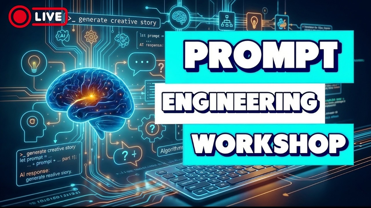 LIVE Prompt Engineering Workshop 2026 | Master AI Prompts for ChatGPT ...