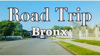 Road Trip 2022 ॥ New York 4k Driving in the Westchester Square to Throgs Neck,Bronx NY(🇺🇸)