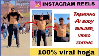 Body builder video editing| trending ai body video editing | body builder reel editing screenshot 4