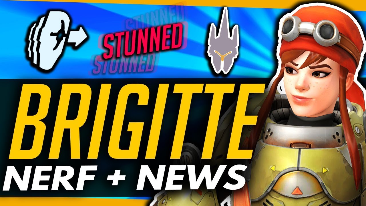 Overwatch | BIG BRIGITTE NERF More Reinhardt Fixes News Roundup) - YouTube