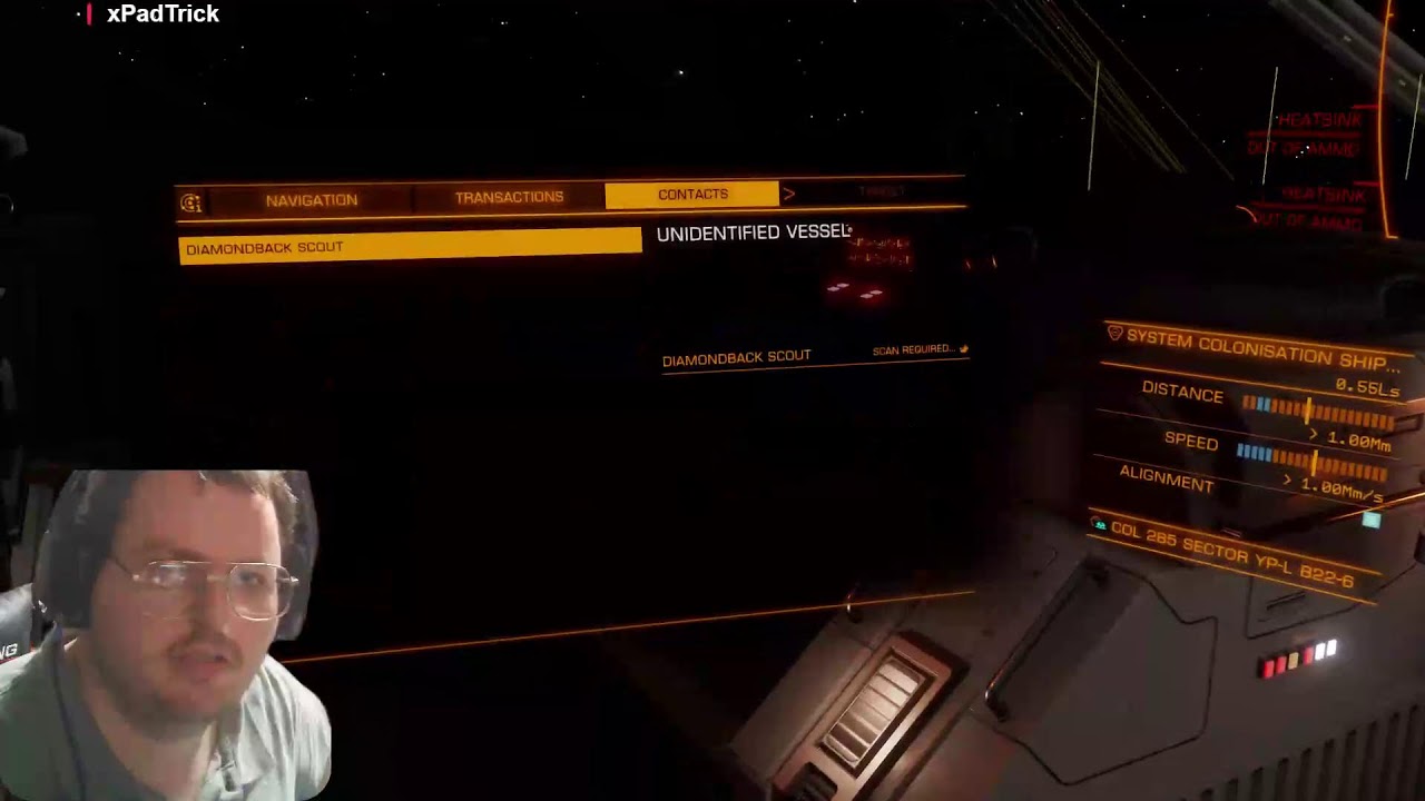 combat missions  in Elite Dangerous | Full Immersion X52 Pro Setup"