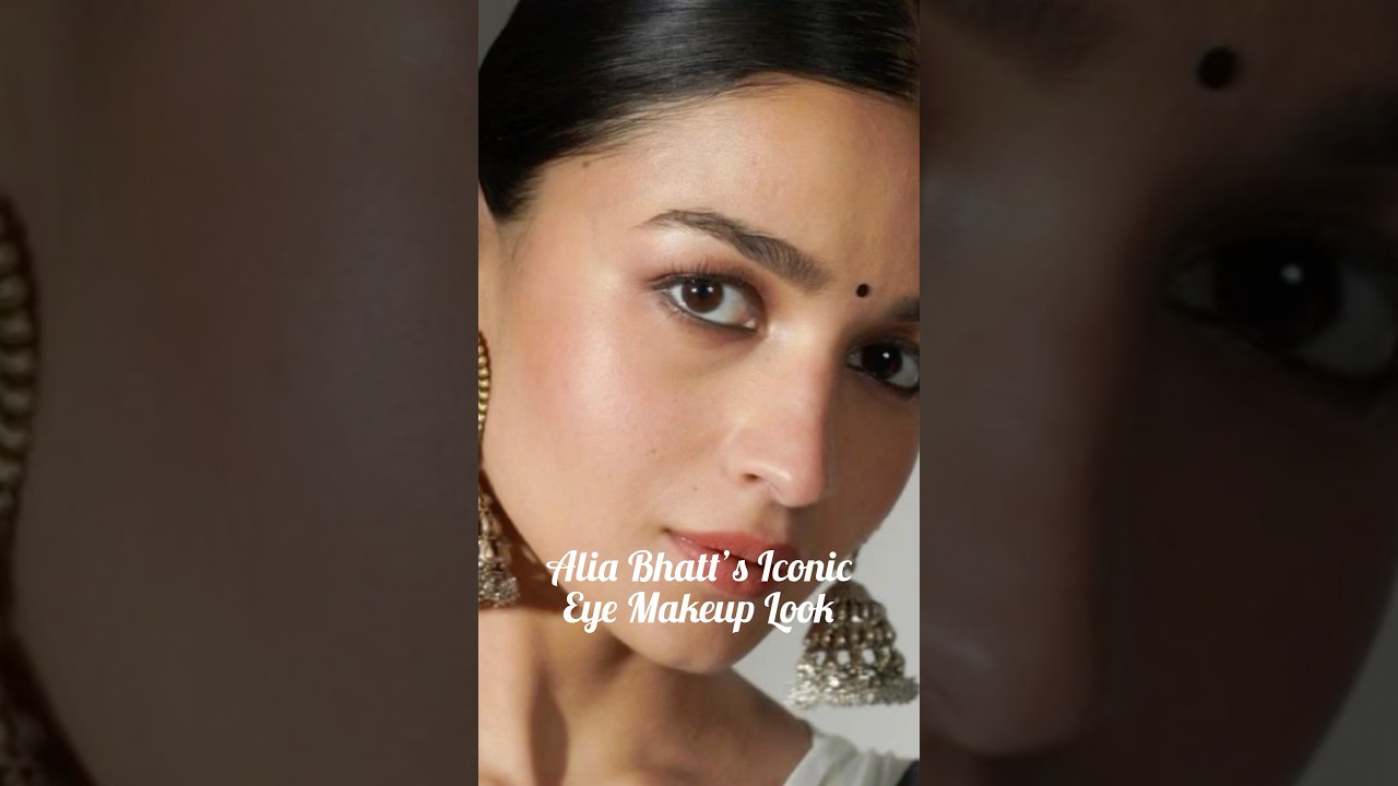 Alia Bhatt’s Iconic Eye Makeup Look | 
