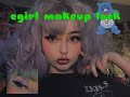 Basic egirl makeup look🧸