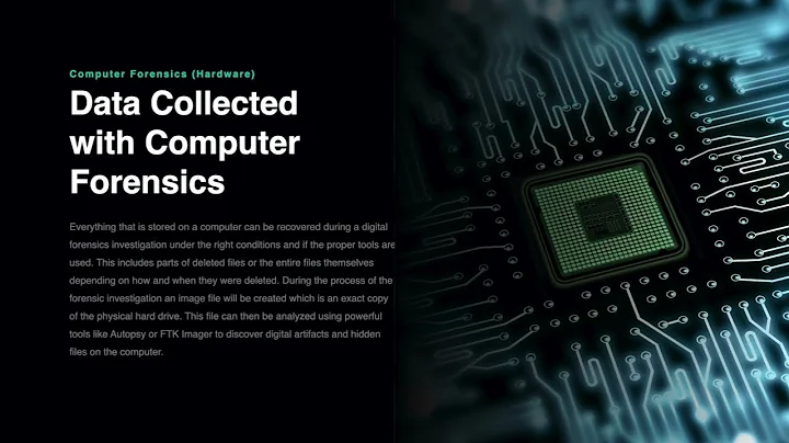 Computer Forensics Overview