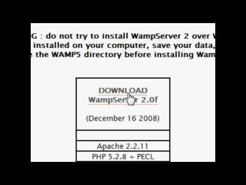 PHP Preparation - Setting Up A Server (Home & Freehost)