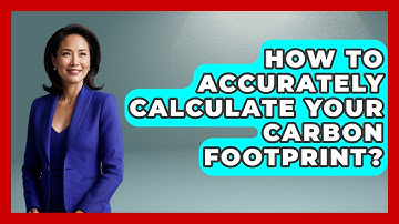 How To Accurately Calculate Your Carbon Footprint? - Explaining Ecology