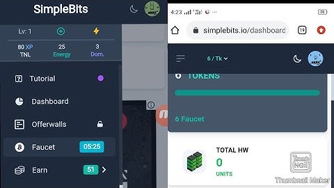 new earning site without investment // simplebits.io/faucet // full detail