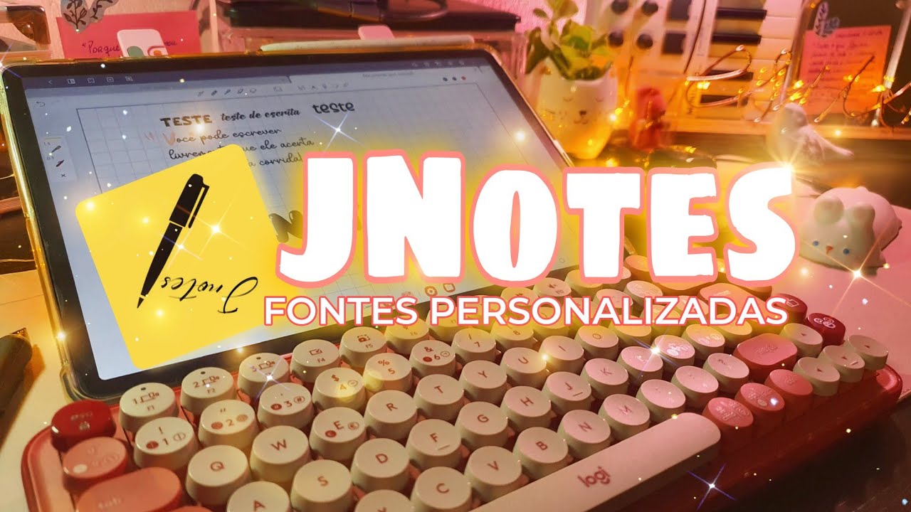 J Notes Subscription Dica, como adicionar fontes novas no J Notes | Tab S7 Fe ♡ - YouTube