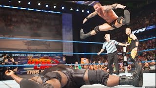 Randy Orton s toe touch split RKO celebration  SmackDown, May 20, 2016