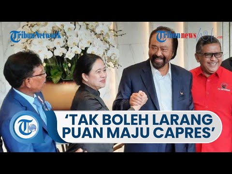 PDIP dan Nasdem Bertemu, Surya Paloh: Tidak Boleh Melarang Mbak Puan Maju Capres