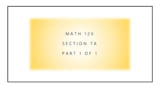 120 - Section 7A - Part 1 of 1