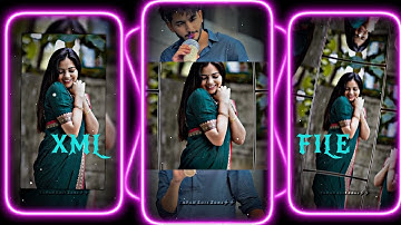 #Happy happy dil💘💞XML file Bangla song 🔰 Bangla song XML file 🔰 XML file alight motion 🔰 XML file 🔰