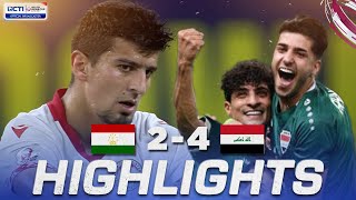 HIGHLIGHTS! Tajikistan (2) vs (4) Iraq | AFC U23 ASIAN CUP QATAR 2024
