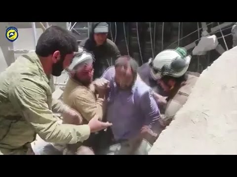عناصر القبعات البيضاء في سوريا ينالون جائزة نوبل البديلة لحقوق الإنسان