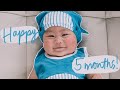 5 Months Baby Update! | Kryz Uy