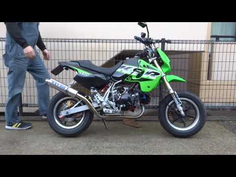 KSR110(KL110A-A05) エンジン始動 社外マフラー OVER 油圧