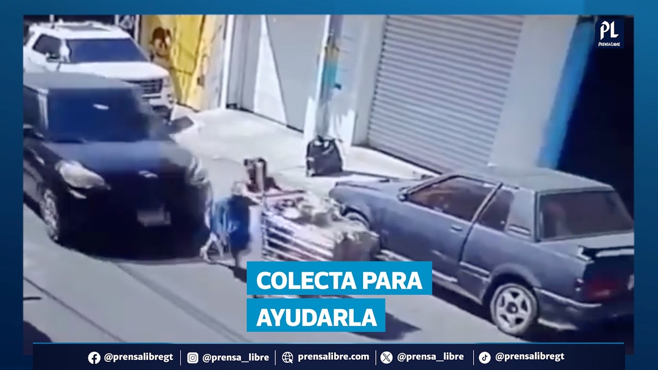 Recaudan fondos para ayudar a vendedora atropellada por conductor que huyó