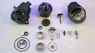 Completely Rebuild Saginaw Power Steering Pump | New Shaft Bushing | GM Ford Restoration.