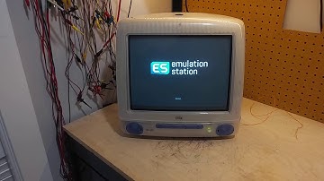 Rapberry Pi + Arduino  powered  iMac G3 hybrid running RetroPie
