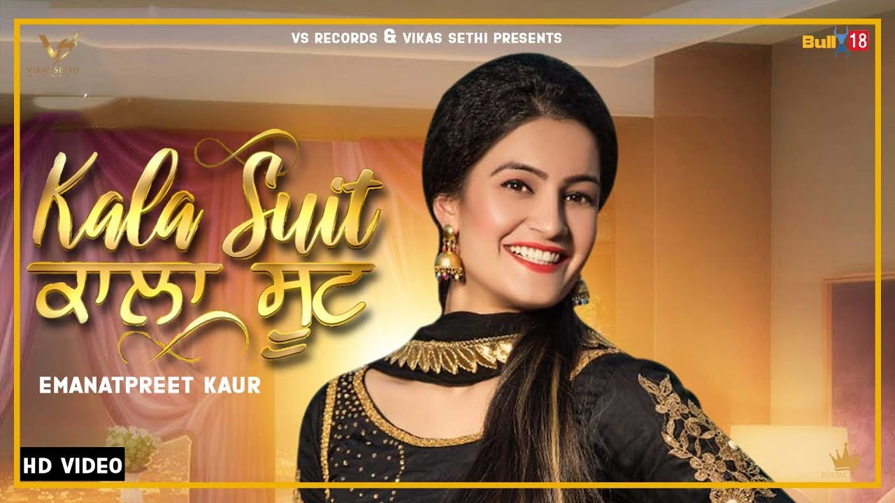 Emanat Preet Kaur  Kala Suit  Black Suit  Full Video   2019  VS Records