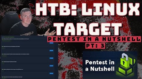 Pentest in a nutshell Pt 3. Linux box!: Hack the box academy