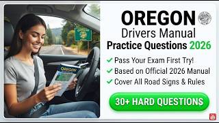 2026 Oregon Drivers Manual Practice Questions: Pass Your Oregon DMV Knowledge Exams Today!