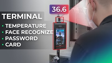 FACE RECOGNITION AND TEMPERATURE MEASUREMENT 2-in-1 ACCESS CONTROL TERMINAL BY DAHUA REVIEW & DEMO!