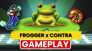 Frogger: Hyper Arcade Edition - Contra (Xbox 360) Gameplay