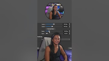 Circle WEBCAM Border In OBS!