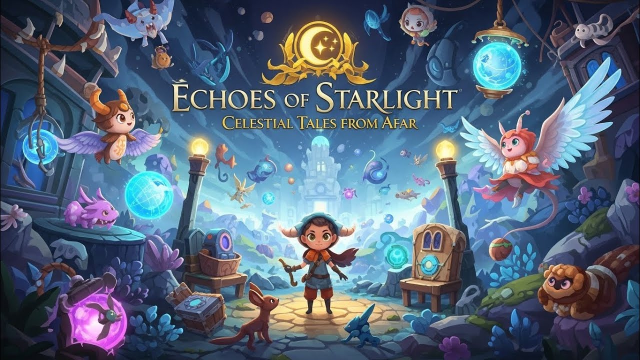 Echoes of Starlight: Celestial Tales from Afar| Storybook, Bedtime Story, Fairy Tale | Moonlit Tales