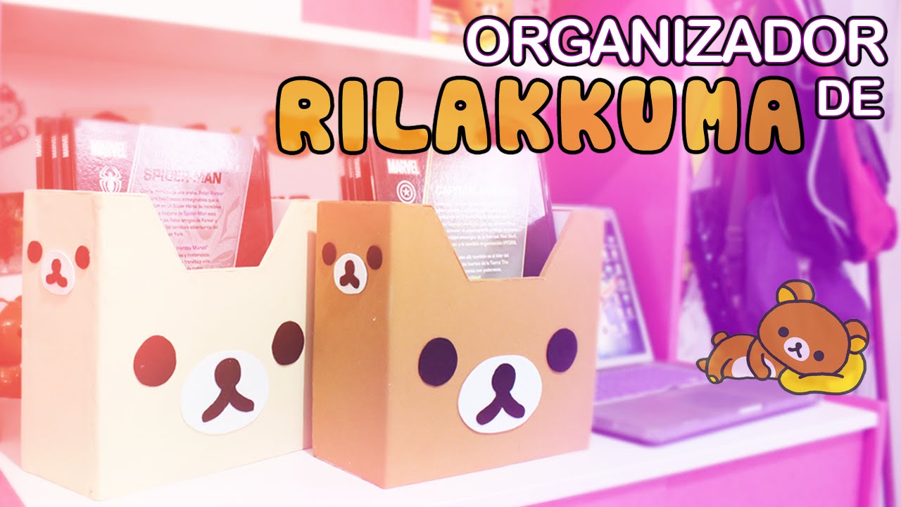 DIY KAWAII ☆ HAZ UN ORGANIZADOR DE RILAKKUMA ☆ GOMA EVA/FOAMY (SUPER FÁCIL) ☆ I Fabbi Lee