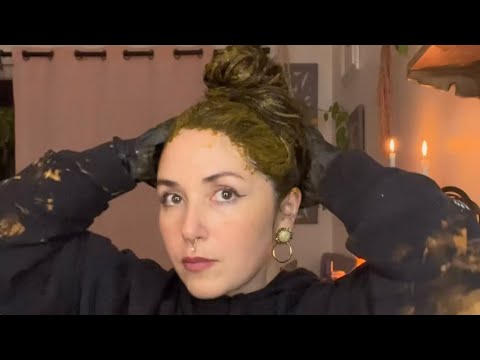 TRYING HENNA HAIR DYE Hair Transformation 