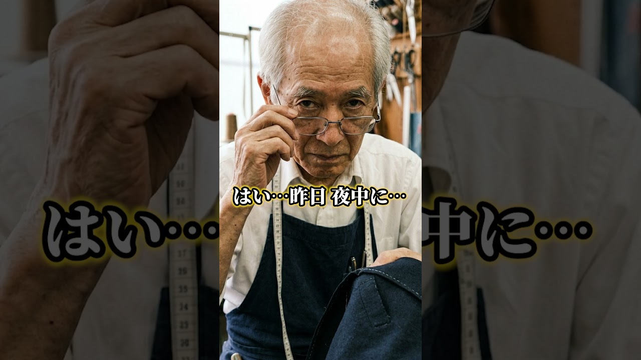 「今日面接で…このスーツ直せますか?」雨の朝、破れた服を持ち込んだ女性。20年後、閉店寸前の店に“とんでもない依頼”を持って戻ってくる…!