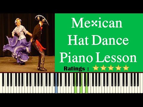 Mexican Hat Dance Piano Tutorial - Learn To Play Mexican Hat Dance On ...