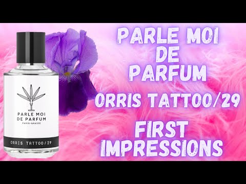 Orris tattoo by parle moi de parfum (first impressions) - YouTube
