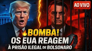 Download Lagu 🔥 BOMBA! Os EUA REAGEM à prisão ilegal de Bolsonaro! MP3