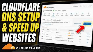 How to setup Cloudflare DNS and speed up websites - Full Guide
