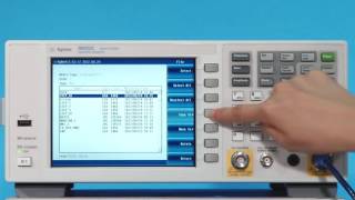 Using the User Quick Set-up Softkeys | N9322C BSA Basic Spectrum Analyzer | Keysight Technologies screenshot 2