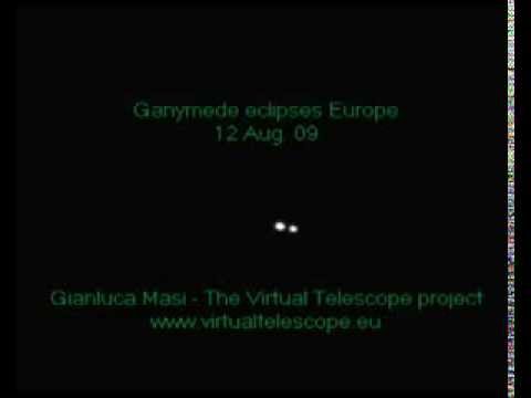 Ganymede eclipses Europa: truly rare! FINAL version 12 Aug 2009