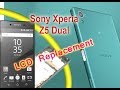 Sony Xperia Z5 Dual (E6633) LCD & Digitizer Frame Full set Replacement / замена дисплея