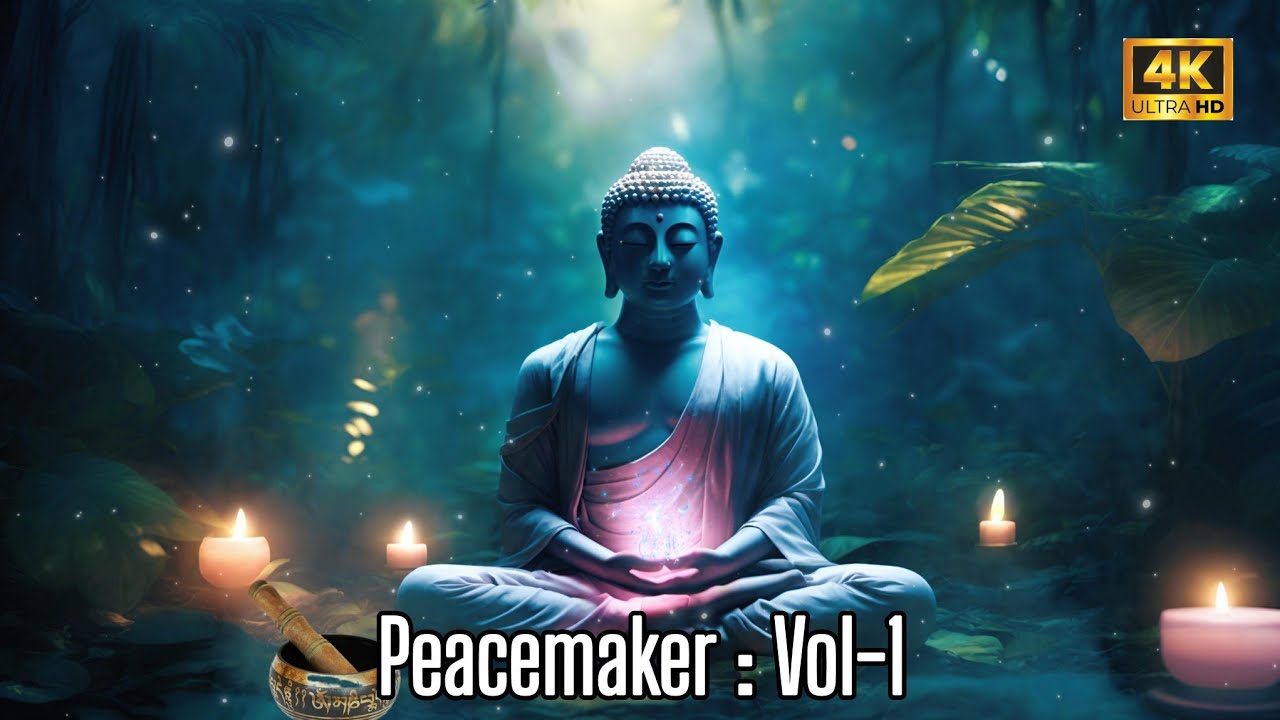 528Hz Healing Frequency + 8.5Hz Alpha Waves | Peaceful Meditation Music : Peacemaker Vol. 1