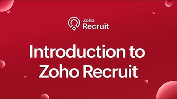 Get Started with Zoho Recruit