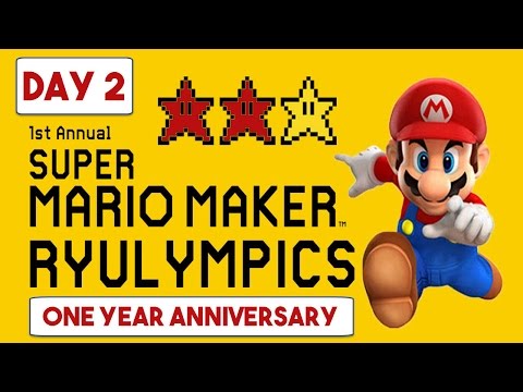 THE RYULYMPICS! | Day 2 - Water! | Super Mario Maker One Year Anniversary! - THE RYULYMPICS! | Day 2 - Water! | Super Mario Maker One Year Anniversary!