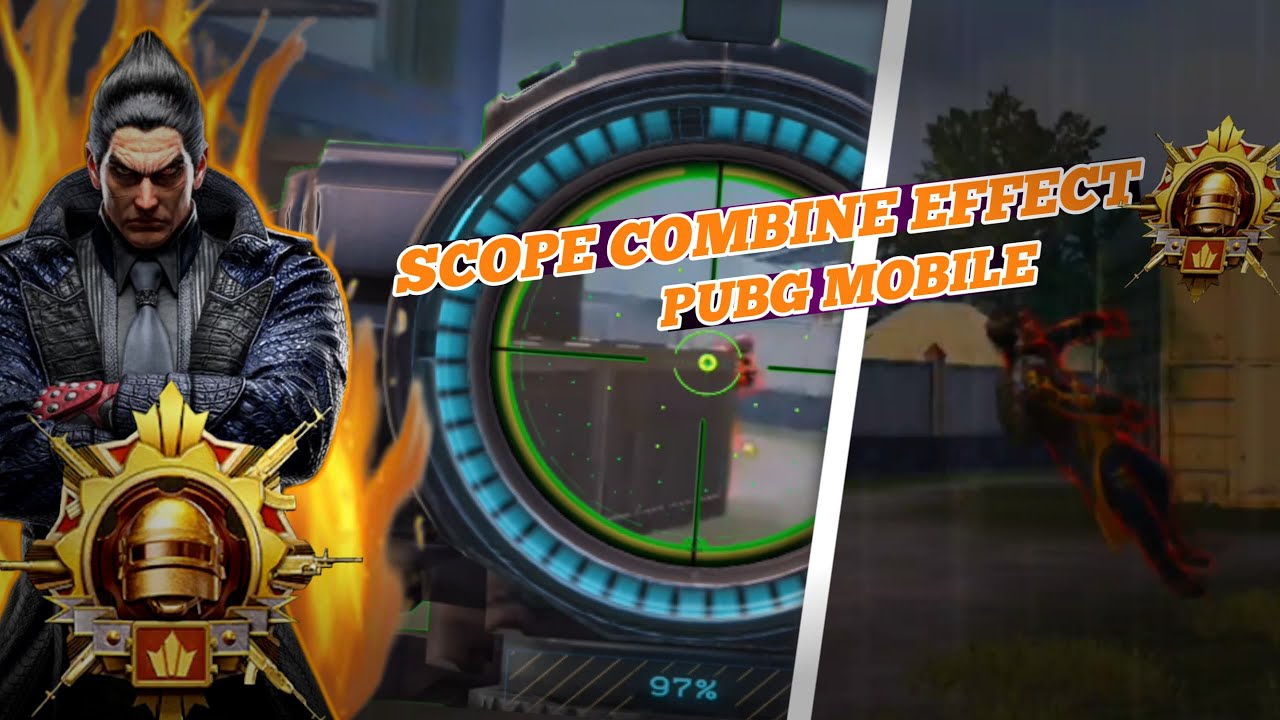 Scope combine effect Editing 🔥 | PUBG MOBILE | 2024 | TR SAMURAI | (best video 🤫)