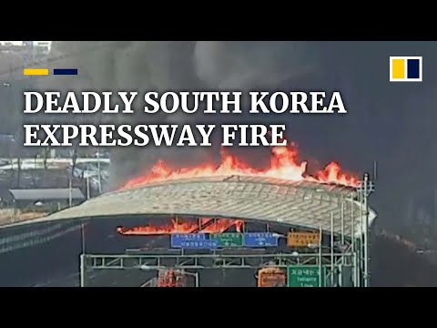 South Korean expressway fire kills 5, injures dozens