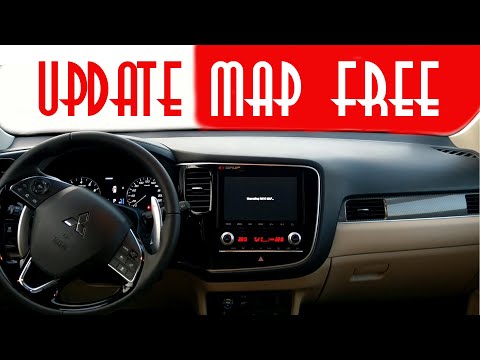 How to update GPS Navigation maps in Mitsubishi vehicle for free