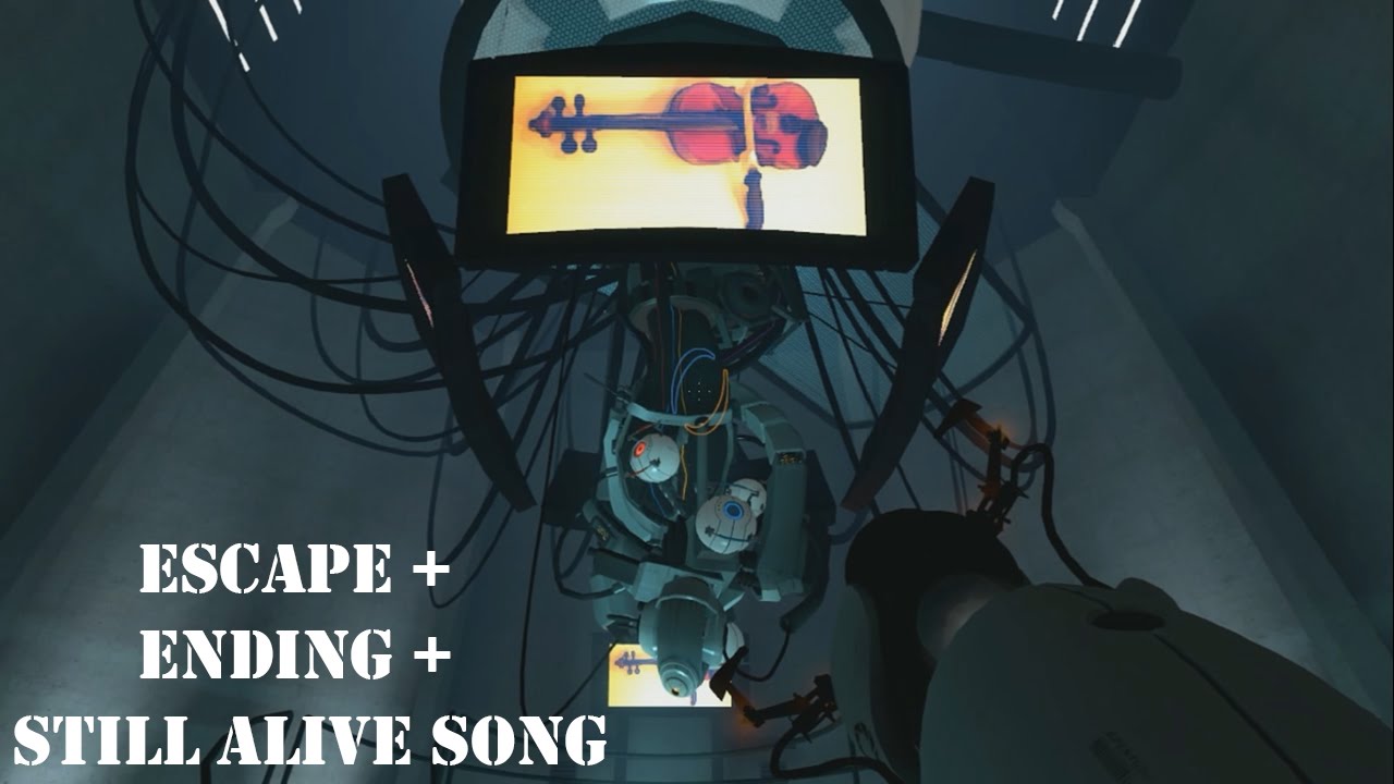 Portal Walkthrough: Part 2 - GLaDOS Escape + ENDING (60FPS/FullHD ...