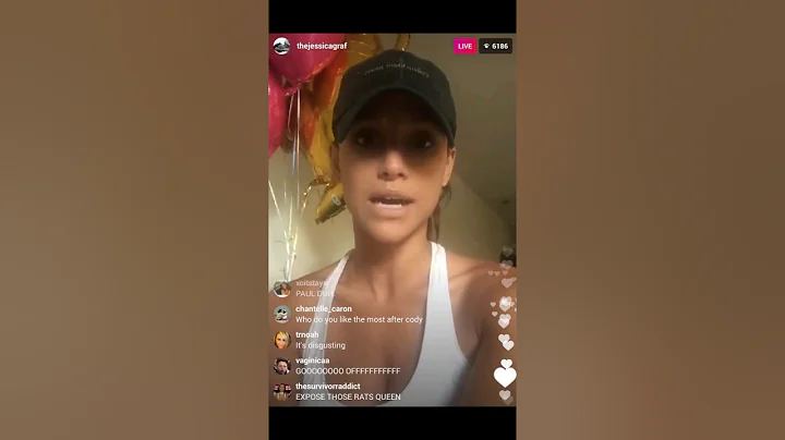 Big Brother 19 Jessica's Instagram Live Dragging P...