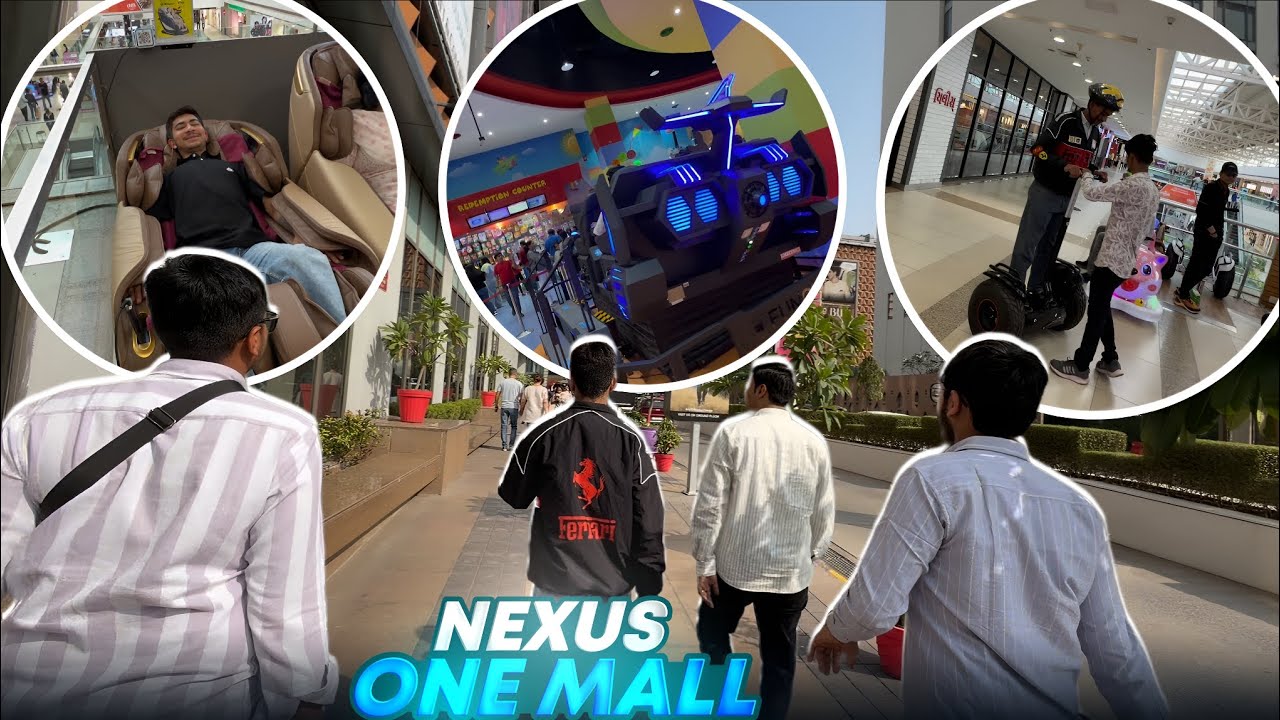 Ahmedabad Nexus One Mall (GAME ZONE)!!